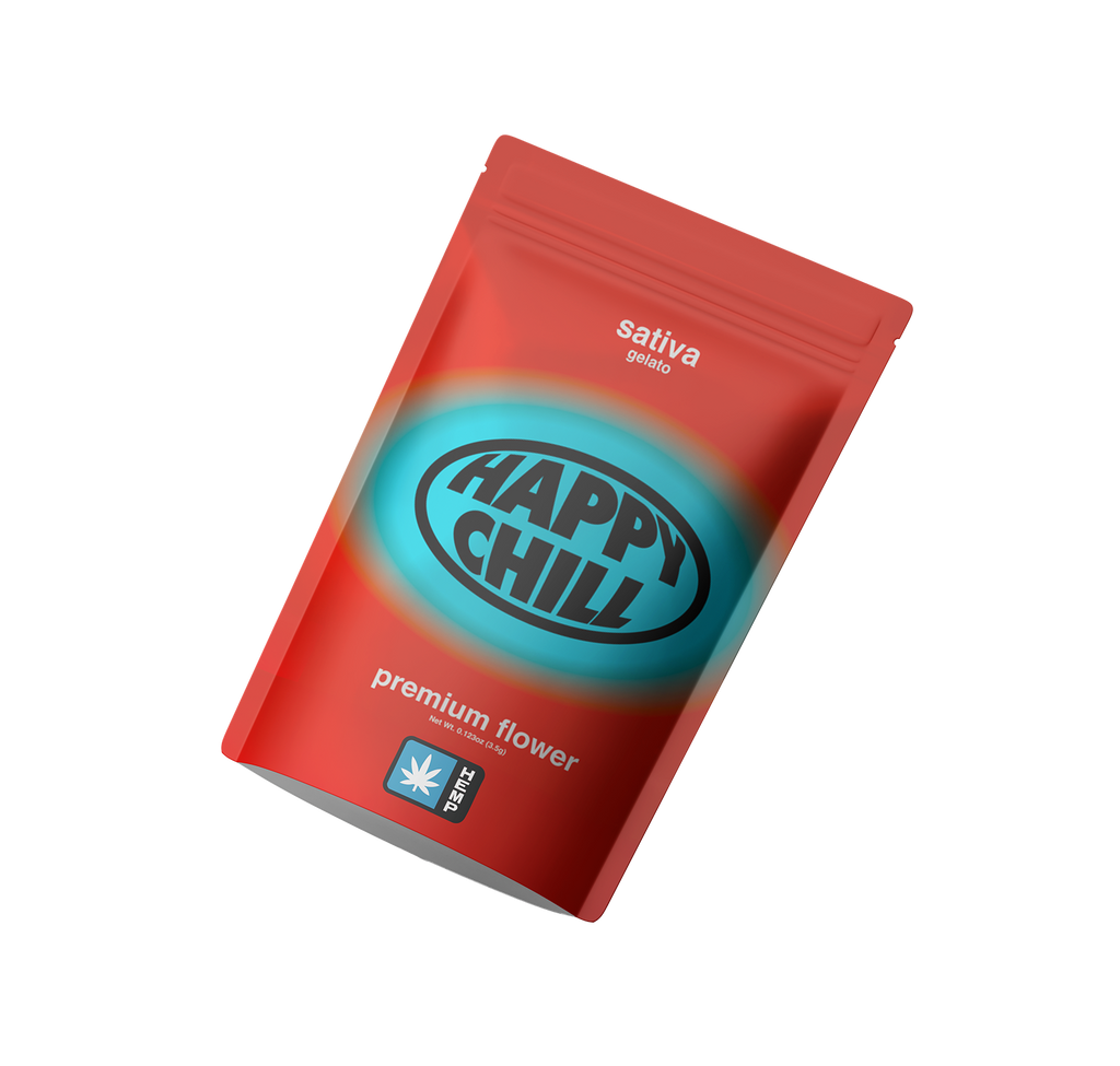 Happy Chill Sativa Red 8th Bag