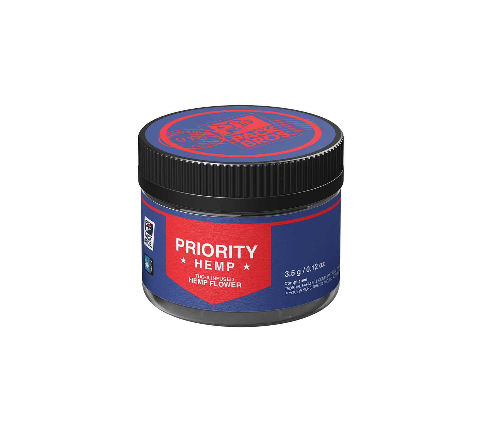 Priority Packs Blue Jar